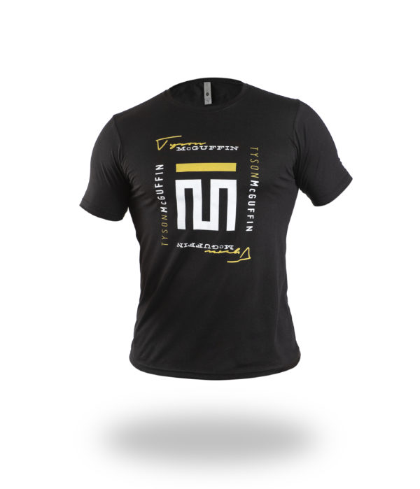 TM Large Logo T-Shirt - Black Front