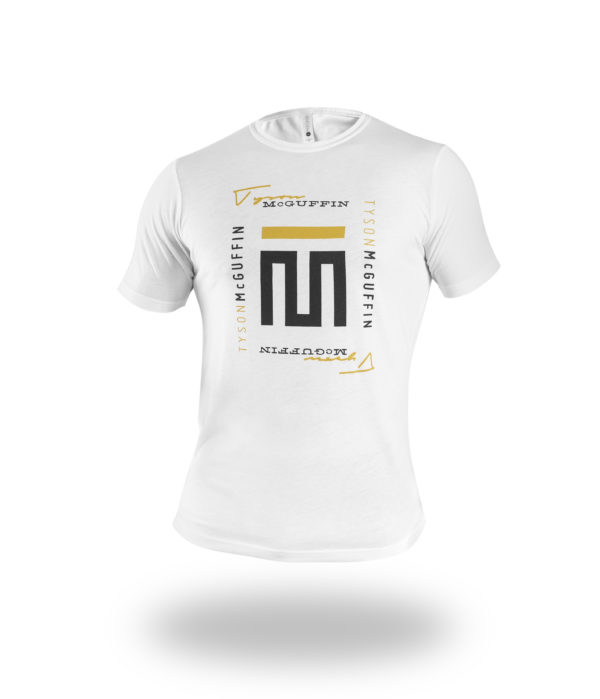TM Large Logo T-Shirt - White Front